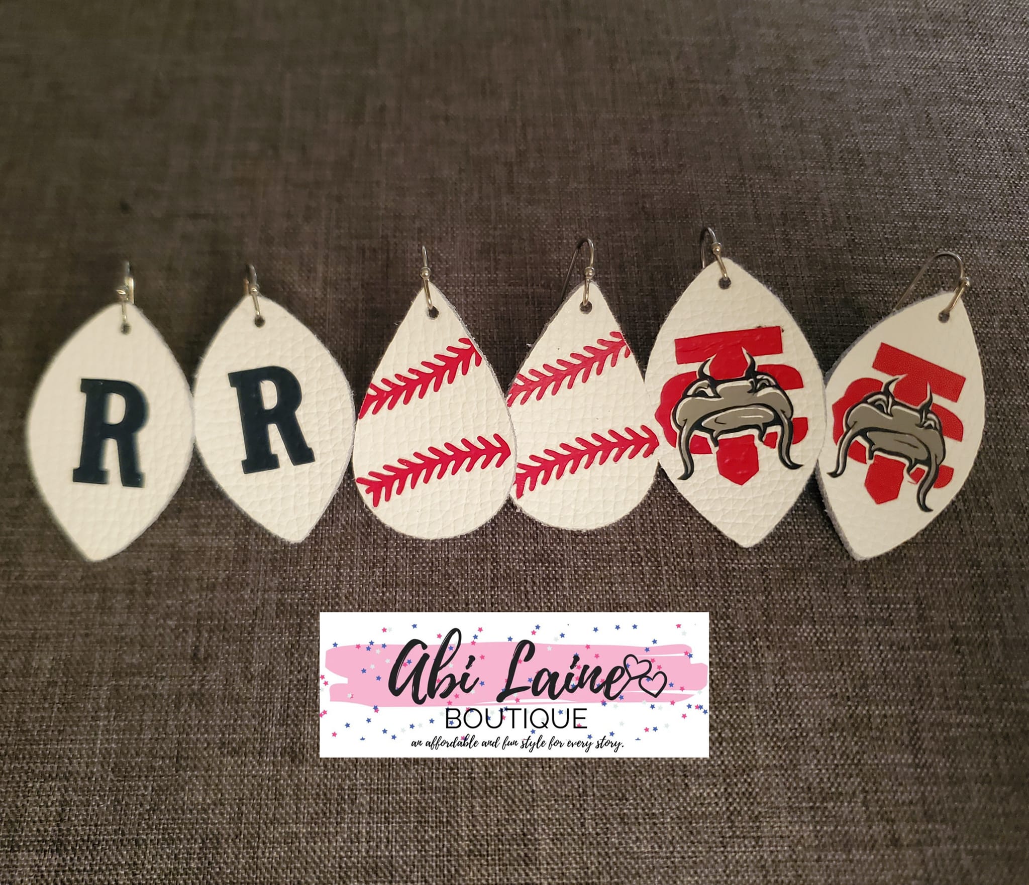 Renegades Baseball Earrings