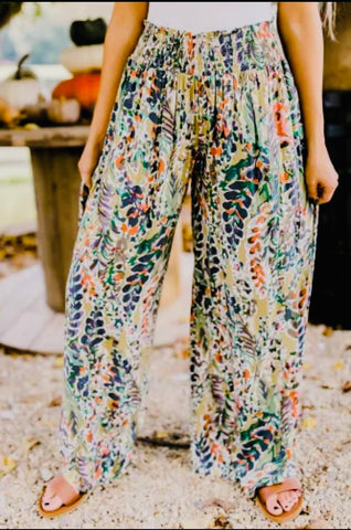 BOHO wide leg pants