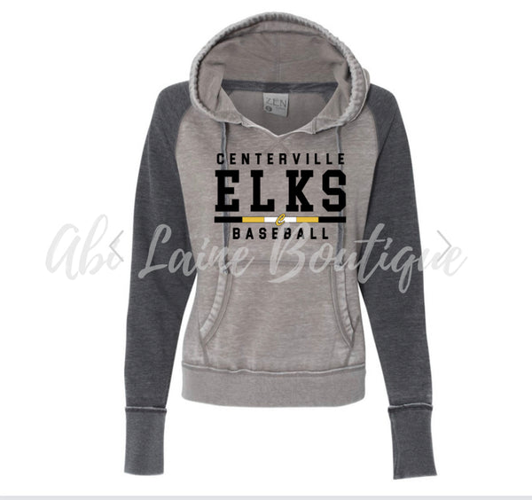 Women’s Centerville Elks Baseball Hoodie