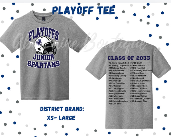 Junior Spartan playoff T-shirt (ADULT)