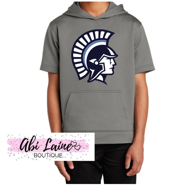 2023 Spartan Hoodie (Youth Dry-Fit Short Sleeve Hoodie)