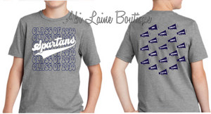 Spartans Class of 2030 WITH back design (Fundraiser)