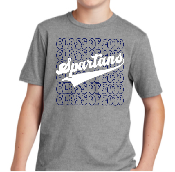 Spartans Class of 2030 WITHOUT back design (Fundraiser)