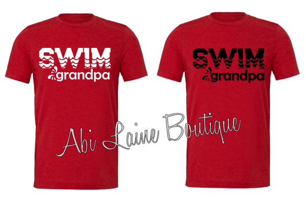 Swim Grandpa T-Shirt