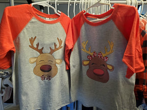 Reindeer Raglan