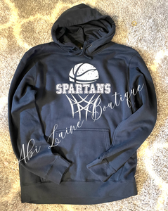 Unisex Spartan Basketball Hoodie