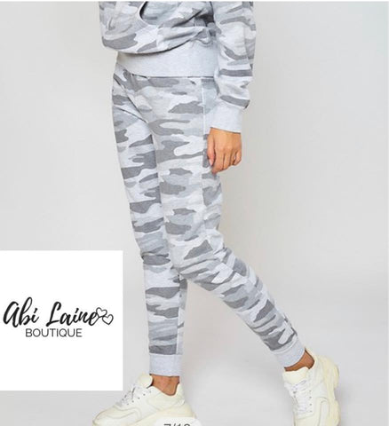 Gray Camo Joggers