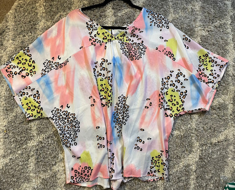 Leopard Splash Blouse